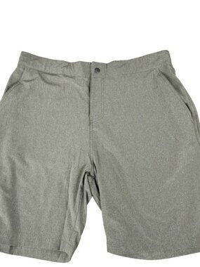 Flylow Short XL Men Gray Hybrid Board Biking Wicking Beach Swim Performance 34x8